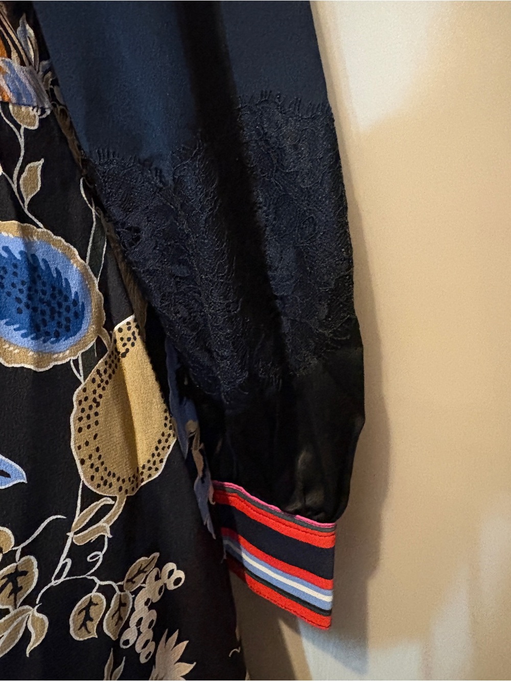 Tory Burch Delilah Silk Midi Dress Size 4 - Picture 8 of 12